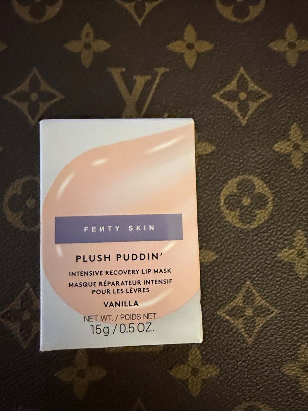 FENTY SKIN Plush Puddin' Intensive Recovery Lip Mask in Vanilla NEW